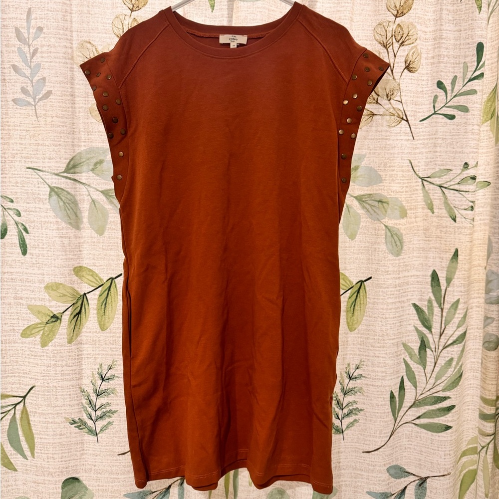 Rust Dress w/ Pockets